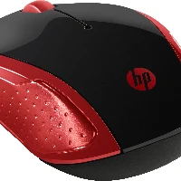 HP 200 RED WIRELESS MOUSE