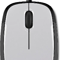 HP WIRED MOUSE X1200 SILVER
