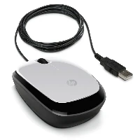 HP WIRED MOUSE X1200 SILVER