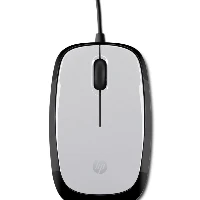 HP WIRED MOUSE X1200 SILVER