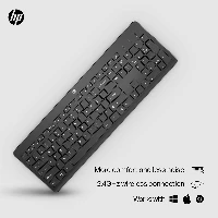 HP 230 WIRELESS KEYBOARD (BLACK)ITL