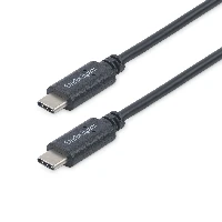 StarTech.com USB-C Cable - M/M - 2 m (6 ft.) - USB 2.0 - USB-IF Certified, 2 m, USB C, USB C, USB 2.0, Male/Male, Black