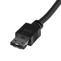 StarTech.com USB 3.0 to eSATA HDD / SSD / ODD Adapter Cable - 3ft eSATA Hard Drive to USB 3.0 Adapter Cable - SATA 6 Gbps, 0.9 m, USB A, Black