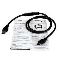 StarTech.com USB 3.0 to eSATA HDD / SSD / ODD Adapter Cable - 3ft eSATA Hard Drive to USB 3.0 Adapter Cable - SATA 6 Gbps, 0.9 m, USB A, Black