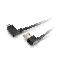 C2G 81706, 3 m, USB A, Micro-USB B, USB 2.0, Male/Male, Black