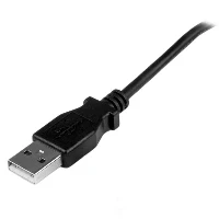 StarTech.com 1m Micro USB Cable - A to Up Angle Micro B, 1 m, USB A, Micro-USB B, USB 2.0, Male/Male, Black