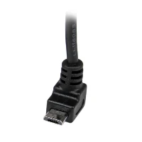 StarTech.com 1m Micro USB Cable - A to Up Angle Micro B, 1 m, USB A, Micro-USB B, USB 2.0, Male/Male, Black