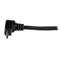 StarTech.com 1m Micro USB Cable - A to Up Angle Micro B, 1 m, USB A, Micro-USB B, USB 2.0, Male/Male, Black