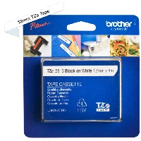 Brother TZE-231S, Black on white, TZe, 1.2 cm, 4 m, Blister, 1.2 cm