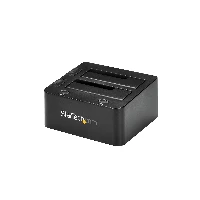 StarTech.com Dual-Bay USB 3.0 to SATA Hard Drive Docking Station, USB Hard Drive Dock, External 2.5/3.5