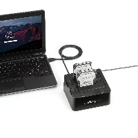 StarTech.com Dual-Bay USB 3.0 to SATA Hard Drive Docking Station, USB Hard Drive Dock, External 2.5/3.5
