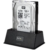 StarTech.com Single Bay USB 3.0 to SATA Hard Drive Docking Station, USB 3.0 (5 Gbps) Hard Drive Dock, External 2.5/3.5