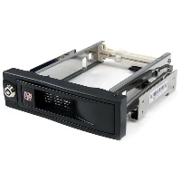 StarTech.com 5.25in Trayless Hot Swap Mobile Rack for 3.5in Hard Drive, 13.3 cm (5.25