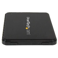 StarTech.com Drive Enclosure for 2.5in SATA SSDs / HDDs - USB 3.0 - 7mm, HDD/SSD enclosure, 2.5