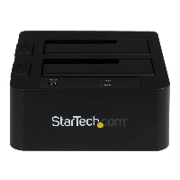 StarTech.com Dual-Bay USB 3.0 / eSATA to SATA Hard Drive Docking Station, USB Hard Drive Dock, External 2.5/3.5