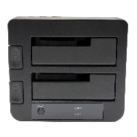 StarTech.com Dual-Bay USB 3.0 / eSATA to SATA Hard Drive Docking Station, USB Hard Drive Dock, External 2.5/3.5