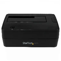 StarTech.com Single Bay USB 3.1 to SATA Hard Drive Docking Station, USB 3.1 (10 Gbps) Hard Drive Dock, External 2.5/3.5