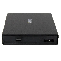 StarTech.com 2.5in Aluminum USB 3.0 External SATA III SSD Hard Drive Enclosure with UASP for SATA 6 Gbps  Portable External HDD, HDD enclosure, 2.5