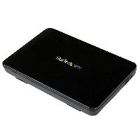 StarTech.com 2.5in USB 3.0 External SATA III SSD Hard Drive Enclosure with UASP  Portable External HDD, HDD/SSD enclosure, 2.5