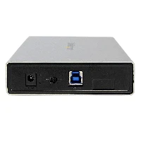 StarTech.com Hard Drive Enclosure for 3.5in SATA Drives - USB 3.0, HDD enclosure, 3.5
