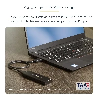 StarTech.com M.2 SSD Enclosure for M.2 SATA SSDs - USB 3.0 (5Gbps) with UASP, SSD enclosure, M.2, M.2, 6 Gbit/s, USB connectivity, Black