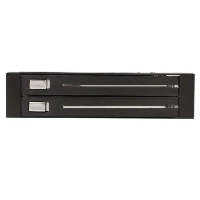 StarTech.com 2 Drive 2.5in Trayless Hot Swap SATA Mobile Rack Backplane, 8.89 cm (3.5