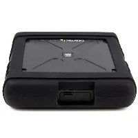 StarTech.com Rugged Hard Drive Enclosure - USB 3.0 to 2.5in SATA 6Gbps HDD or SSD - UASP, HDD/SSD enclosure, 2.5