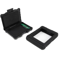 StarTech.com Rugged Hard Drive Enclosure - USB 3.0 to 2.5in SATA 6Gbps HDD or SSD - UASP, HDD/SSD enclosure, 2.5