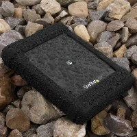 StarTech.com Rugged Hard Drive Enclosure - USB 3.0 to 2.5in SATA 6Gbps HDD or SSD - UASP, HDD/SSD enclosure, 2.5