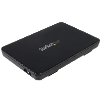 StarTech.com USB 3.1 (10 Gbps) Tool-Free Enclosure for 2.5 SATA Drives, HDD/SSD enclosure, 2.5