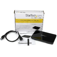 StarTech.com USB 3.1 (10 Gbps) Tool-Free Enclosure for 2.5 SATA Drives, HDD/SSD enclosure, 2.5