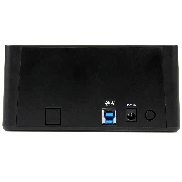 StarTech.com Standalone Hard Drive Duplicator, Dual Bay HDD/SSD Cloner/Copier, USB 3.1 (10Gbps) to SATA III HDD/SSD Docking Station, Hard Disk Duplicator Dock, Hard Drive Cloner, 2.5,3.5