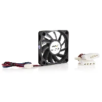 StarTech.com 60x10mm Replacement Ball Bearing Computer Case Fan w/ TX3 Connector, Fan, 6 cm, 4000 RPM, 28 dB, 15.49 cfm, Black