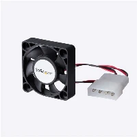 StarTech.com 40x10mm Replacement Dual Ball Bearing Computer Case Fan w/ LP4, Fan, 4 cm, 5000 RPM, 23 dB, 5.22 cfm, Black