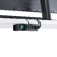 StarTech.com 7-Port USB 2.0 Hub - Metal Industrial USB-A Hub with ESD Protection & 350W Surge Protection - Din Rail, Wall or Desk Mountable - TAA Compliant USB Expander Hub, USB 2.0 Type-B, USB 2.0, 480 Mbit/s, Black, Steel, CE, FCC, RoHS, REACH, TAA