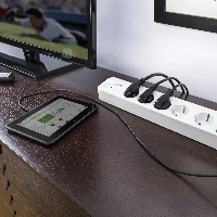 APC PM5U-GR, 918 J, 6 AC outlet(s), Type F, 230 V, 50 Hz, 2300 W