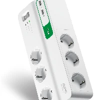 APC PM6U-GR, 1836 J, 6 AC outlet(s), Type F, 230 V, 50 Hz, 2300 W