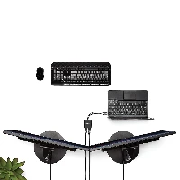 StarTech.com 2-Port Multi Monitor Adapter - Mini DisplayPort to 2x DisplayPort MST Hub - Dual 4K 30Hz - Video Splitter for Extended Desktop Mode on Windows PCs Only - mDP 1.2 to 2x DP, Mini DisplayPort, 2x DisplayPort, 3840 x 2160 pixels, Black, Plastic, 4K Ultra HD