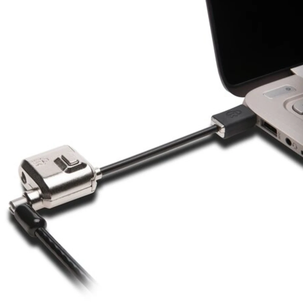 Kensington MiniSaver Mobile Keyed Lock, 1.8 m, Kensington, Key, Carbon steel, Black