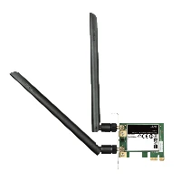 D-Link DWA-582, Internal, Wired, PCI Express, WLAN, Wi-Fi 4 (802.11n), 867 Mbit/s