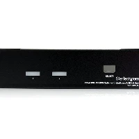 StarTech.com 2 Port DVI USB KVM Switch with Audio and USB 2.0 Hub, 1920 x 1200 pixels, Full HD, 18 W, Black