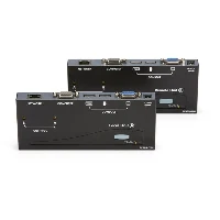 StarTech.com USB VGA KVM Console Extender over CAT5 UTP (500 ft), Transmitter & receiver, Wired, 150 m, Black, CE, FCC, RoSH, VGA