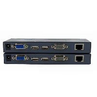 StarTech.com USB VGA KVM Console Extender over CAT5 UTP (500 ft), Transmitter & receiver, Wired, 150 m, Black, CE, FCC, RoSH, VGA