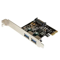 StarTech.com 2 Port PCI Express PCIe SuperSpeed USB 3.0 Controller Card w/ SATA Power, PCIe, USB 3.2 Gen 1 (3.1 Gen 1), 5 Gbit/s, 0 - 60 C, 0 - 80 C, 10 - 90%