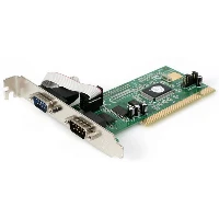 StarTech.com 2 Port PCI RS232 Serial Adapter Card with 16550 UART, PCI, Serial, RS-232, Green, 6548788 h, CE, FCC, TAA, REACH