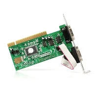 StarTech.com 2 Port PCI RS232 Serial Adapter Card with 16550 UART, PCI, Serial, RS-232, Green, 6548788 h, CE, FCC, TAA, REACH