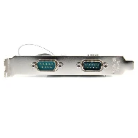 StarTech.com Discontinued and replaced by PEX2S953 2 Port Native PCI Express RS232 Serial Adapter Card with 16950 UART, PCIe, Serial, PCIe 1.0, RS-232, Green, 87600 h