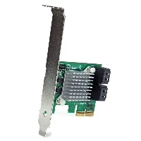 StarTech.com 4 Port PCI Express 2.0 SATA III 6Gbps RAID Controller Card with HyperDuo SSD Tiering, Serial ATA, Serial ATA III, PCI Express, 0, 1, 10, JBOD, 6 Gbit/s, Marvell - 88SE9230, 48 bit