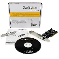 StarTech.com 1 Port PCI 10/100/1000 32 Bit Gigabit Ethernet Network Adapter Card, Internal, Wired, PCI, Ethernet, 1000 Mbit/s