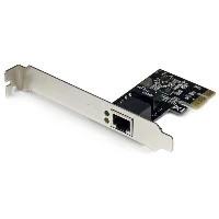 StarTech.com 1 Port PCI Express PCIe Gigabit Network Server Adapter NIC Card - Dual Profile, Internal, Wired, PCI Express, Ethernet, 1000 Mbit/s